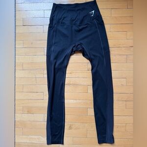 Gymshark Black Leggings Comfortable Athletic Wear